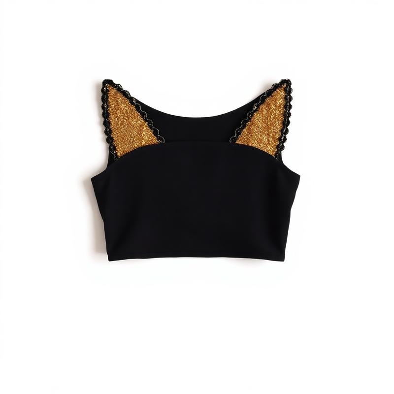 Golden Cat Ears Tank Top